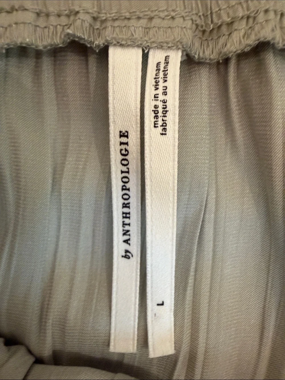 Anthropologie Sage Green Tiered Maxi Skirt - Picture 2 of 2